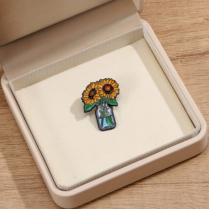 Pin de girasoles