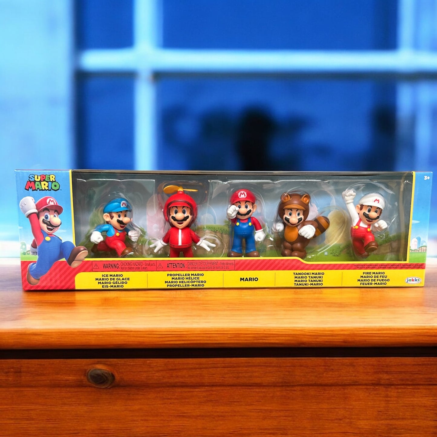 Pack de 5 figuras originales Super Mario 6.5 cm