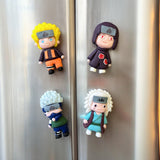 Set de 4 imanes Naruto