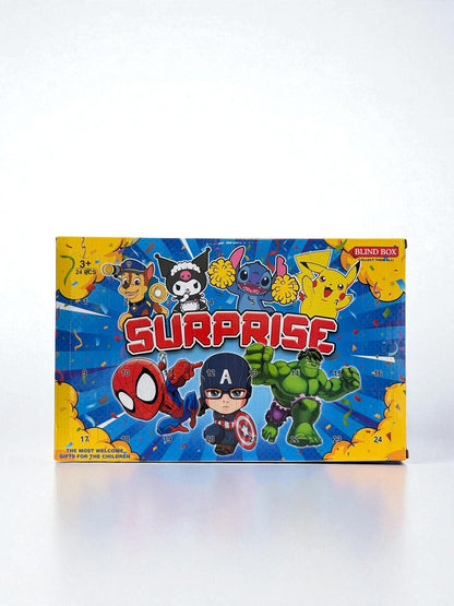 Calendario de adviento personajes varios