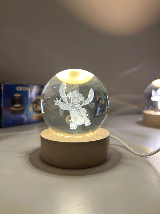 Lámparita de Cristal Stitch