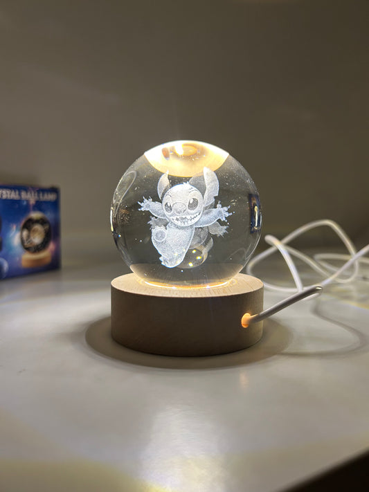 Lámparita de Cristal Stitch