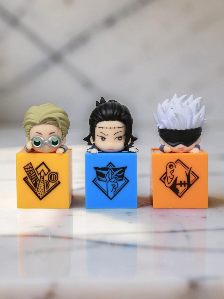 Set de 3 figuras Jujutsu Kaisen 9 cm