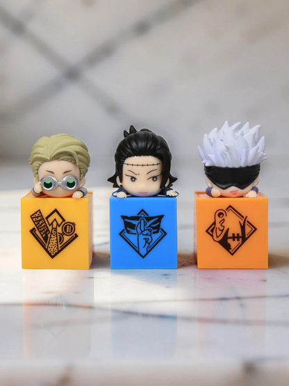 Set de 3 figuras Jujutsu Kaisen 9 cm