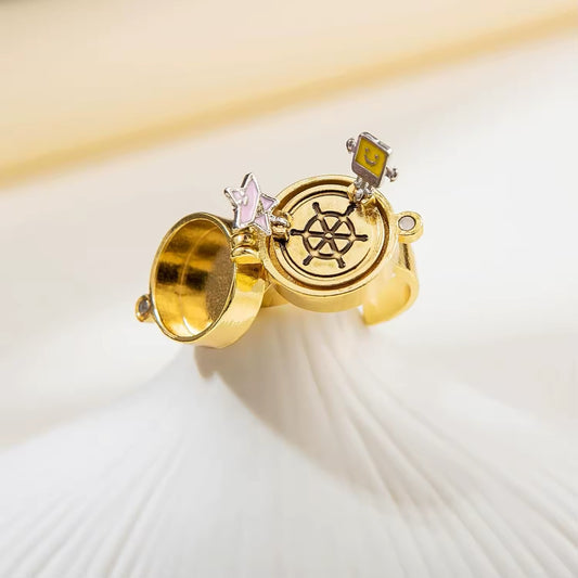 Anillo BFF de Bob Esponja y Patricio giratorio