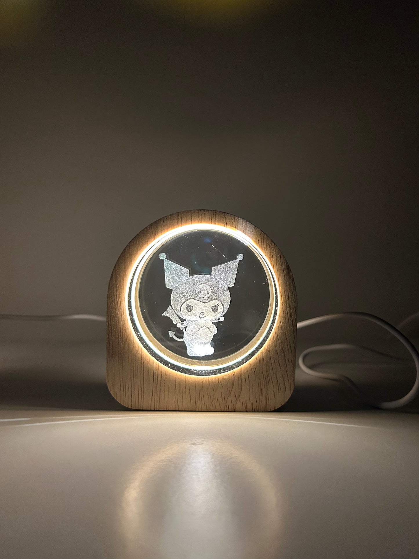 Lámpara de Cristal Kuromi