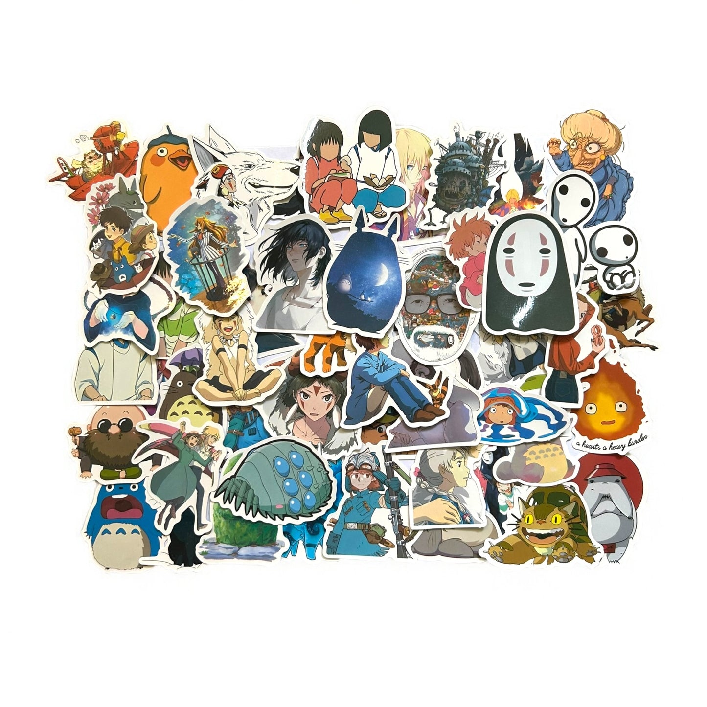 Set 50 stickers Studio Ghibli