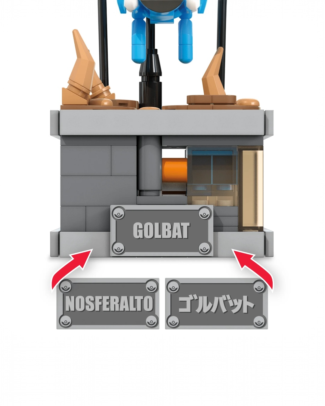 Set de bloques original MEGA Golbat con movimiento