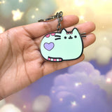 Llavero metálico Pusheen