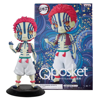 Figura original Q Posket Akaza de Kimetsu no Yaiba (Ver.A)