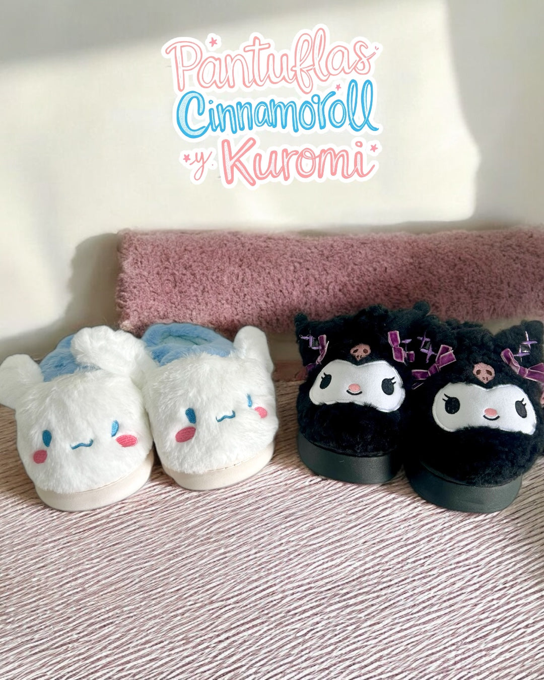 Pantuflas Cinnamoroll unitalla 36-37
