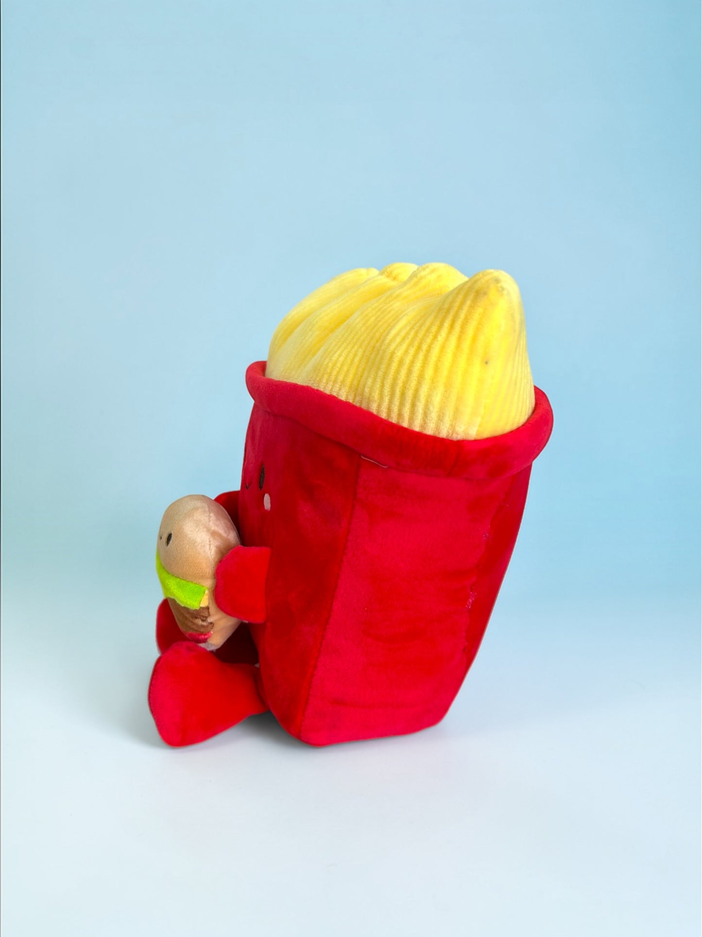 Peluche Papas fritas y hamburguesa