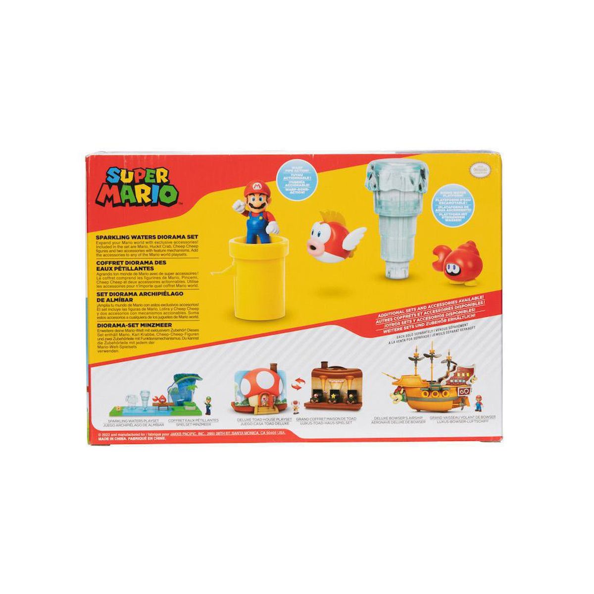 Pack de figuras originales Super Mario 3D World