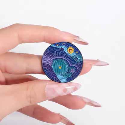 Pin Señor de los Anillos x Van Gogh