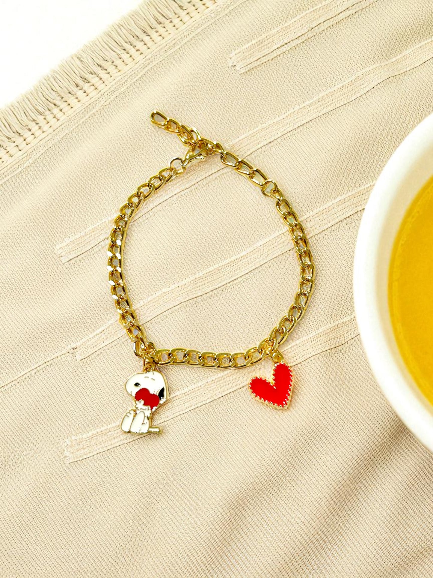 Pulsera ajustable de Snoopy