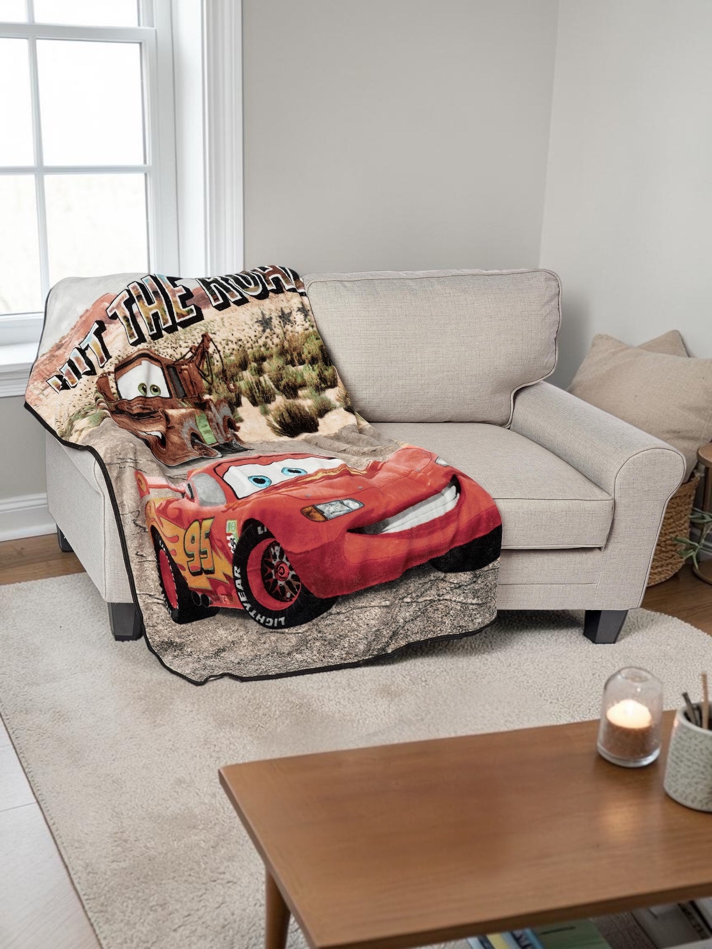 Cobija de Cars 150 cm x 130 cm