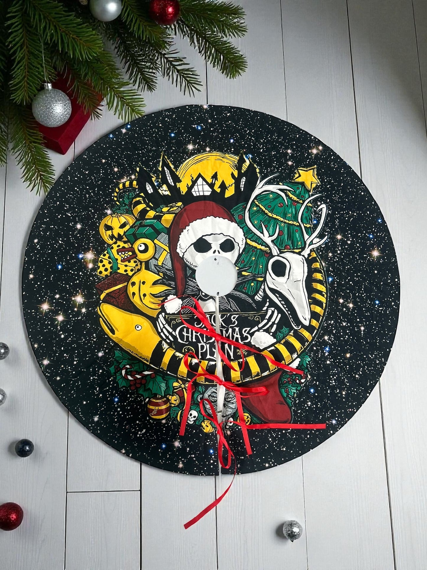 Pie de árbol de Navidad Nightmare Before Christmas 91 cm