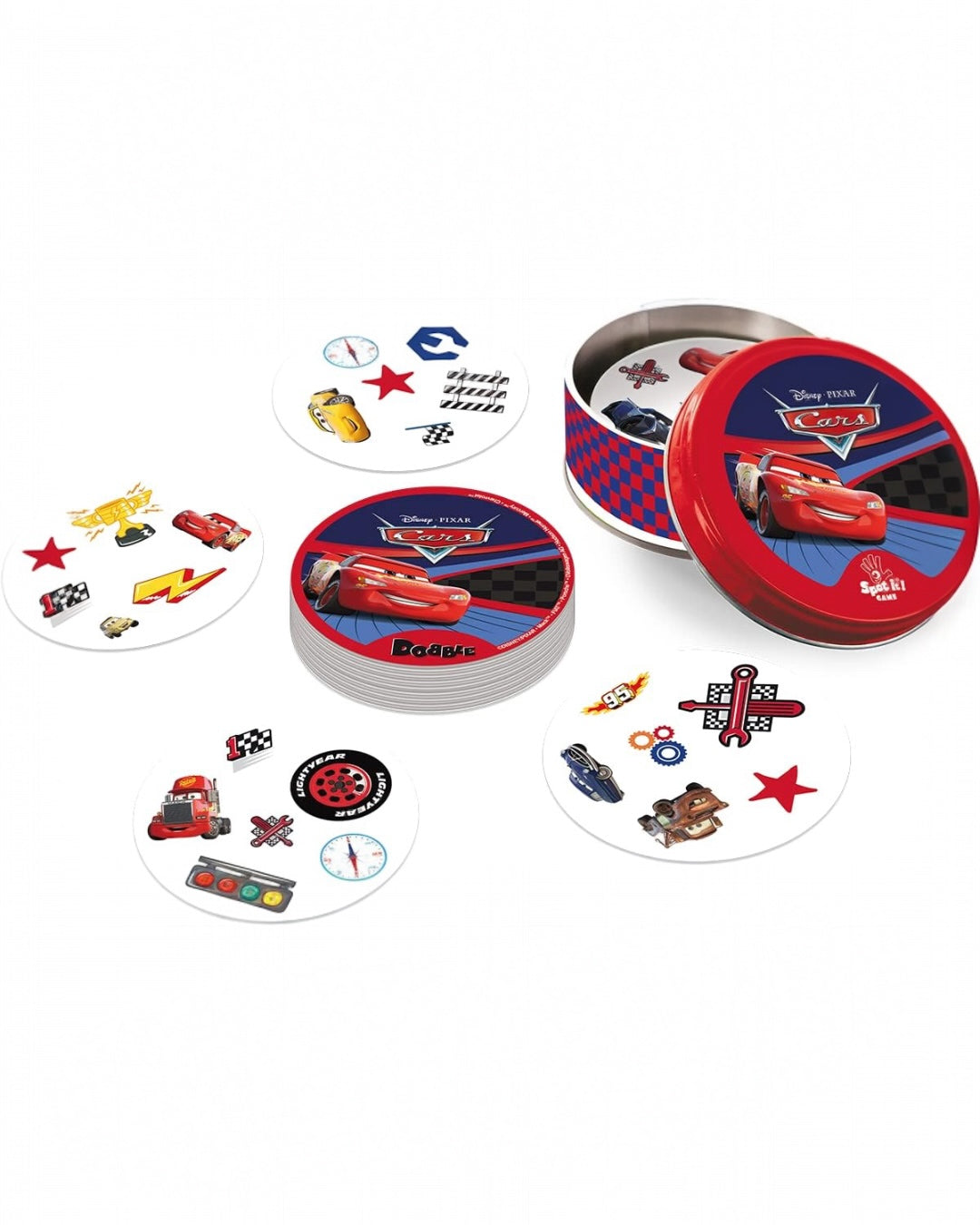 Juego de mesa Spot it de Cars