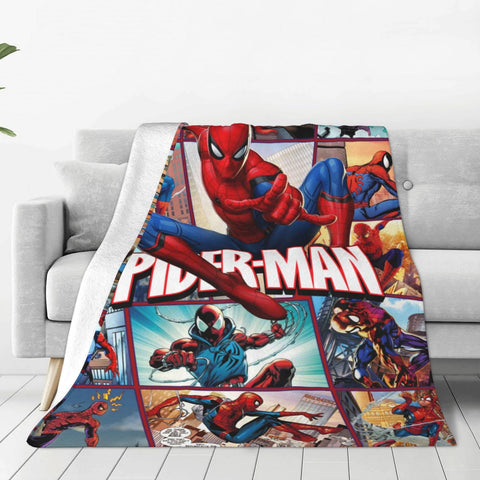 Cobija Spiderman 150 cm x 130 cm