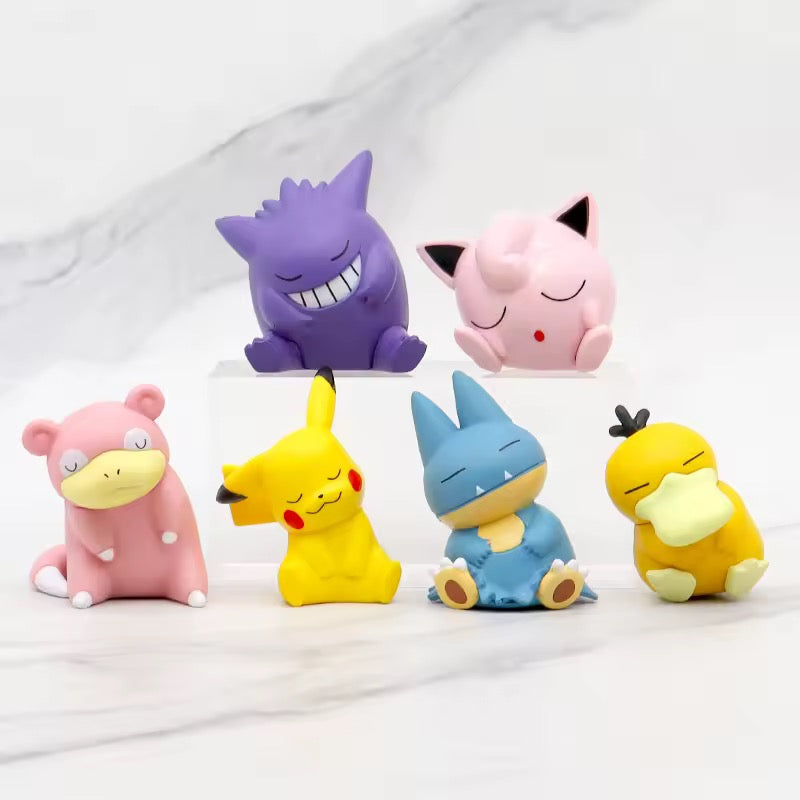 Set de 6 figuras Pokémon