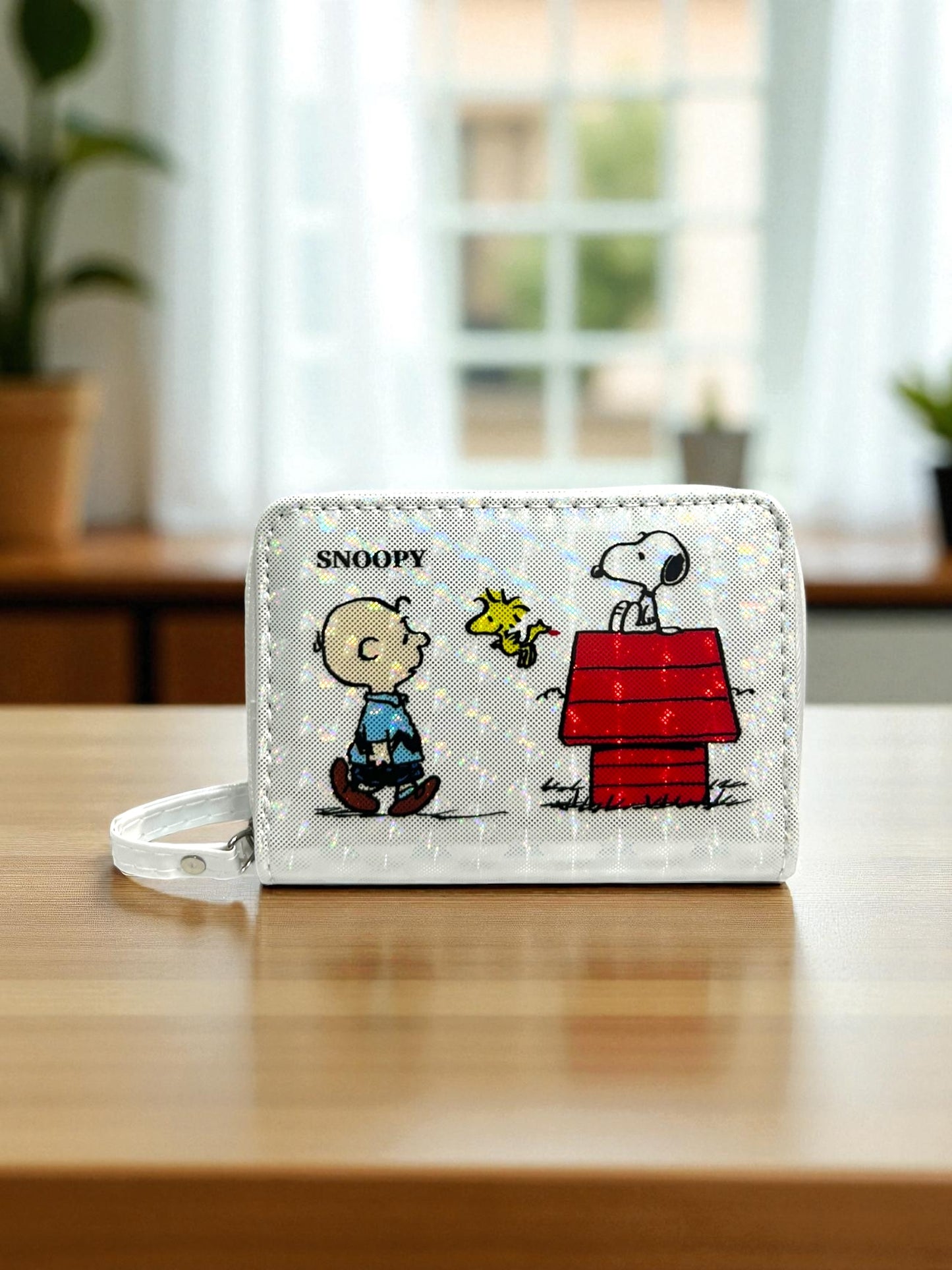 Monedero y tarjetero Snoopy