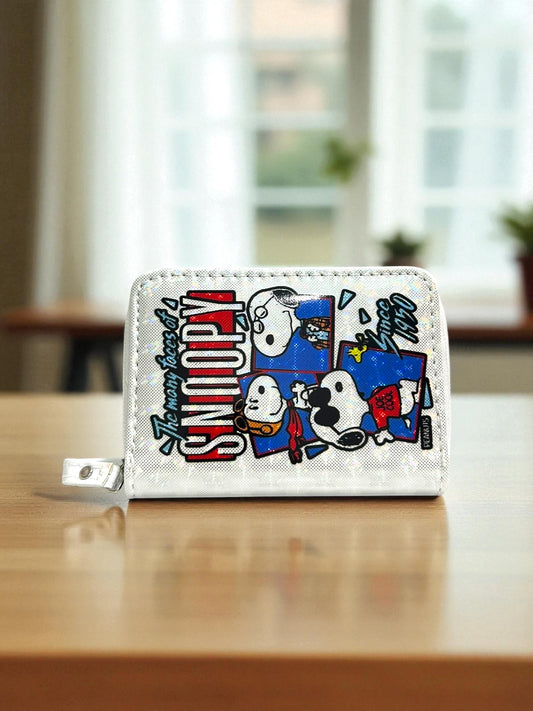 Monedero y tarjetero Snoopy