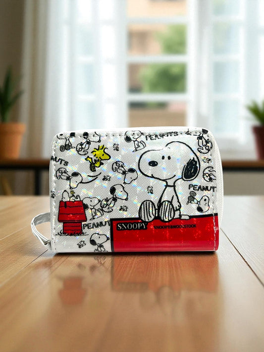 Monedero y tarjetero Snoopy