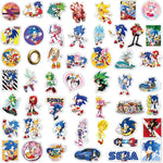 Set de 50 stickers de Sonic