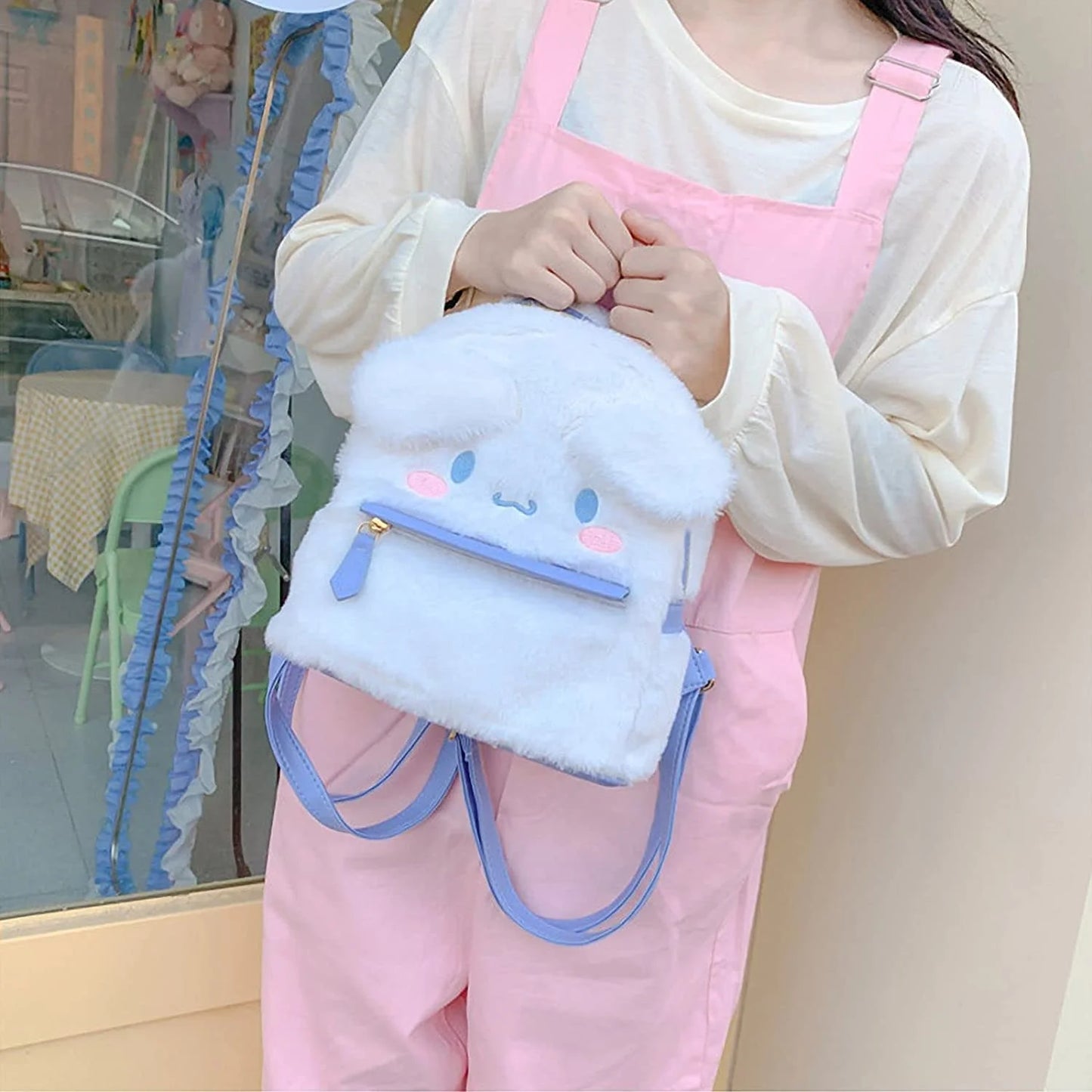 Bolso de Cinnamoroll con correas ajustables
