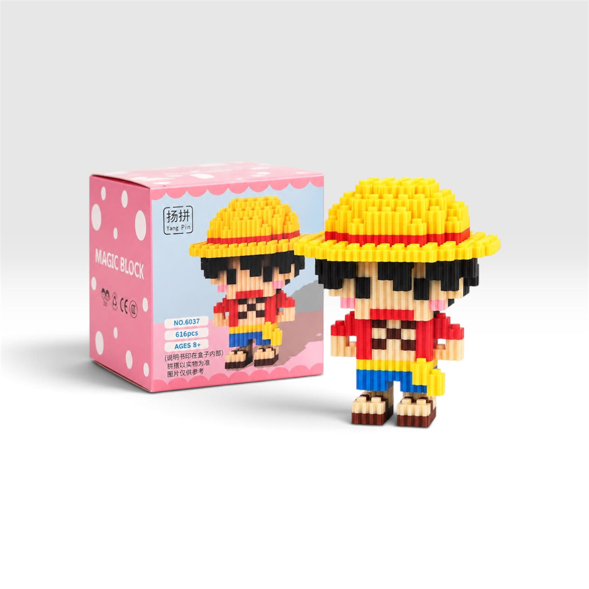 Bloques para armar de Luffy 616 pcs