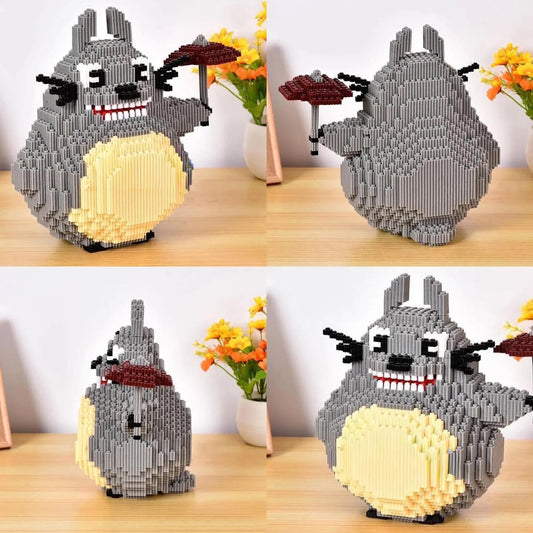 Set de bloques para armar Totoro 1660 pcs