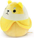 Peluche de perrito Shiba Inu banana 27 cm