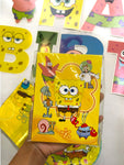 Set de decoración para fiesta Bob Esponja 65 piezas