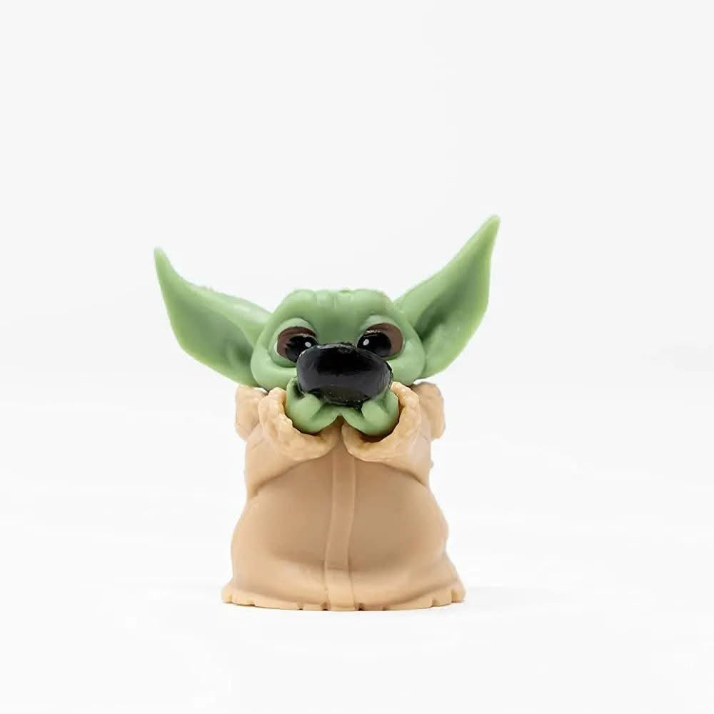 Set 6 figuras Grogu 5-6 cm