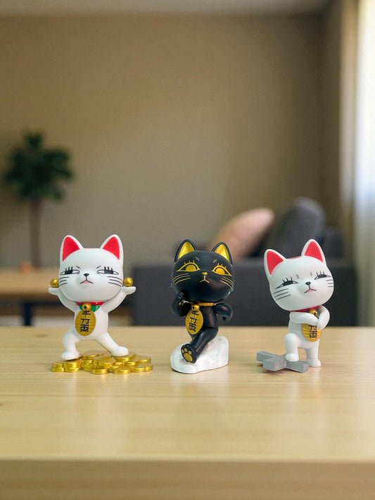 Set de 3 figuras Turbo Granny Dan Da Dan 8-9 cm