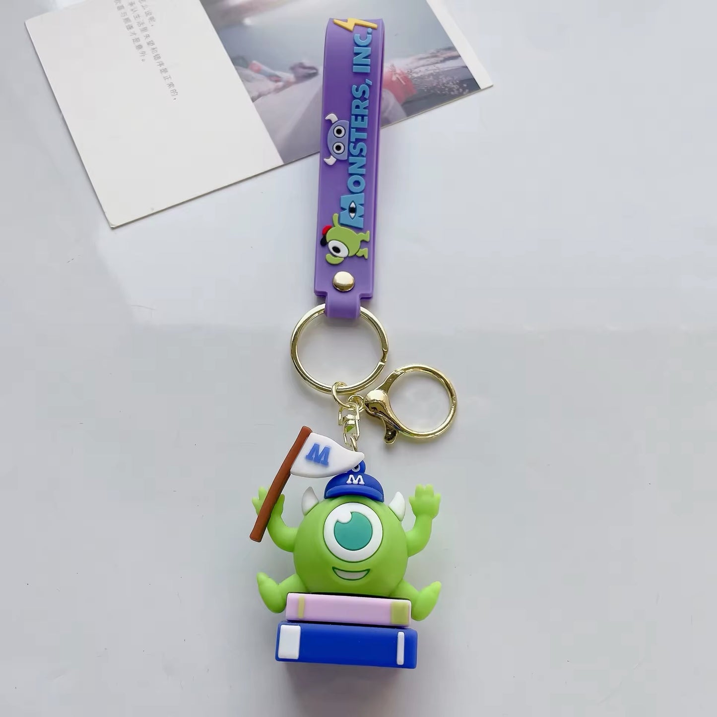 Llavero Mike Wazowski de Monsters, Inc.