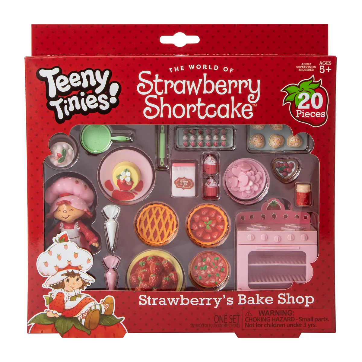 Set original de figuritas Rosita Fresita 20 piezas