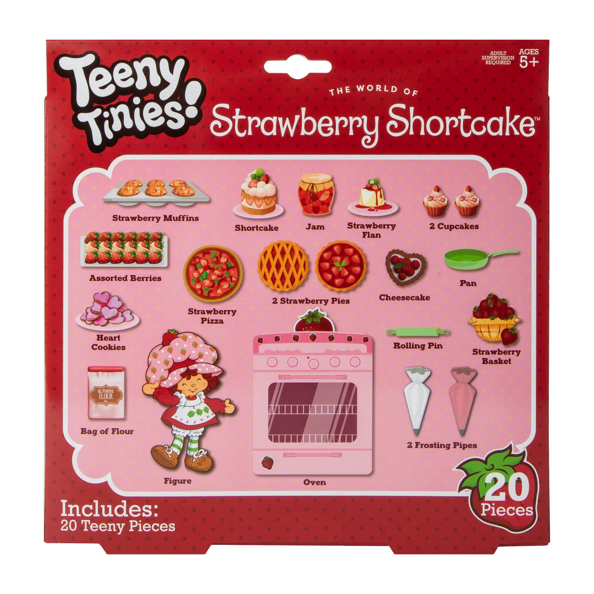 Set original de figuritas Rosita Fresita 20 piezas
