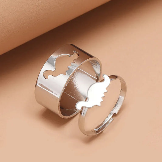 Set de anillos dinosaurio