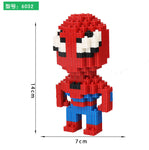 Bloques para armar Spider-man 498 pcs 14 cm x 7 cm