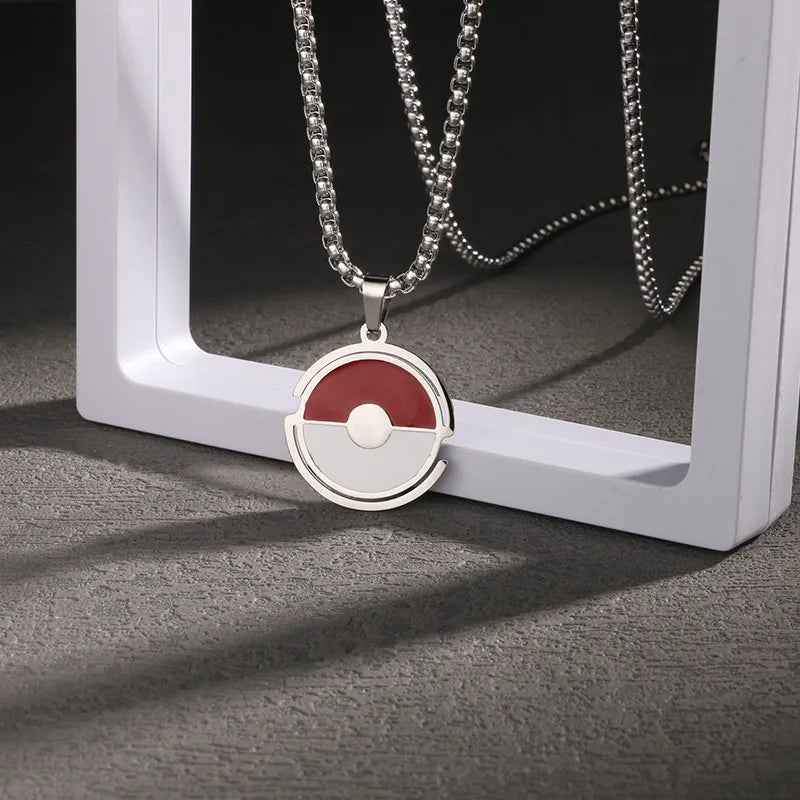 Collar Pokeball acero inoxidable