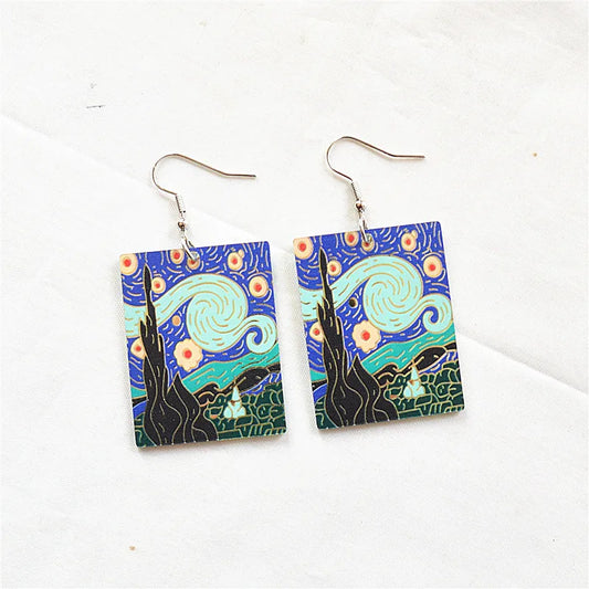 Aretes Van Gogh