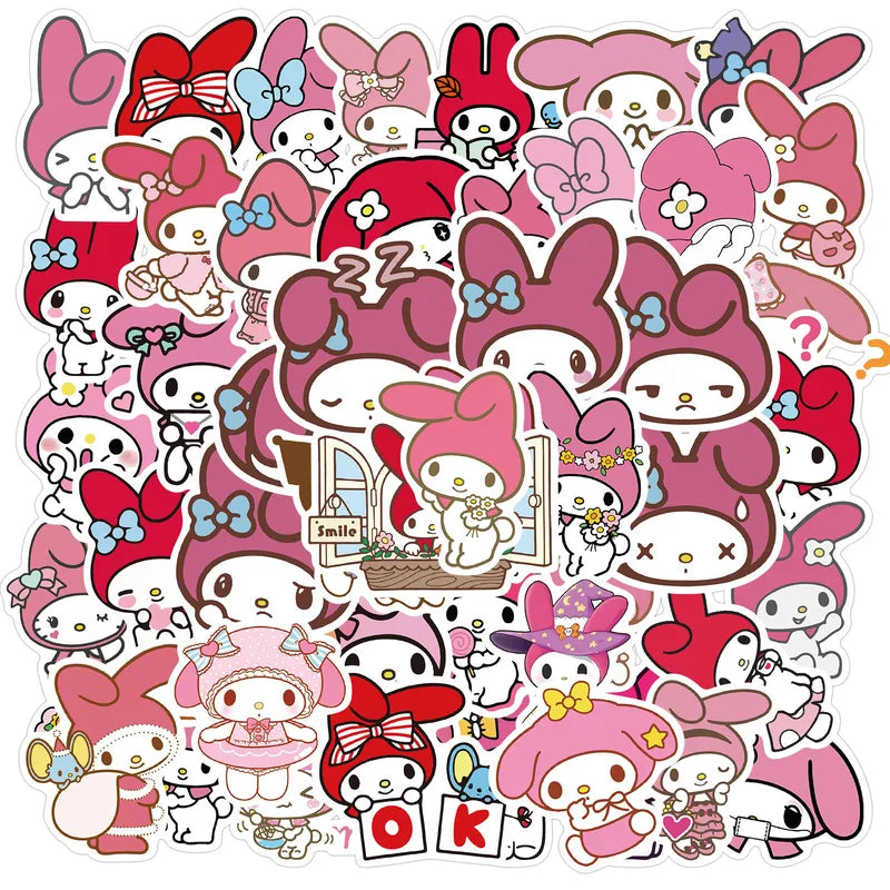 Set de 50 stickers My Melody