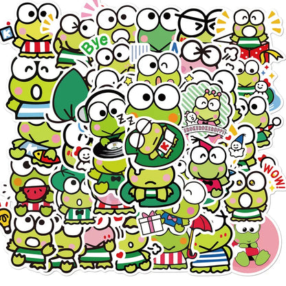 Set de 50 stickers Keroppi