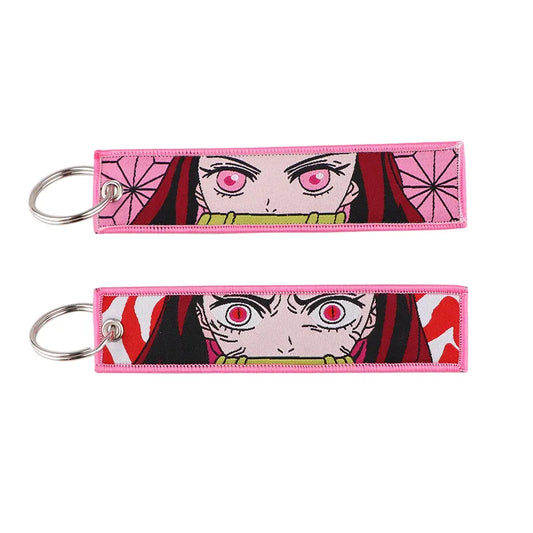 Llavero tejido Nezuko Kamado