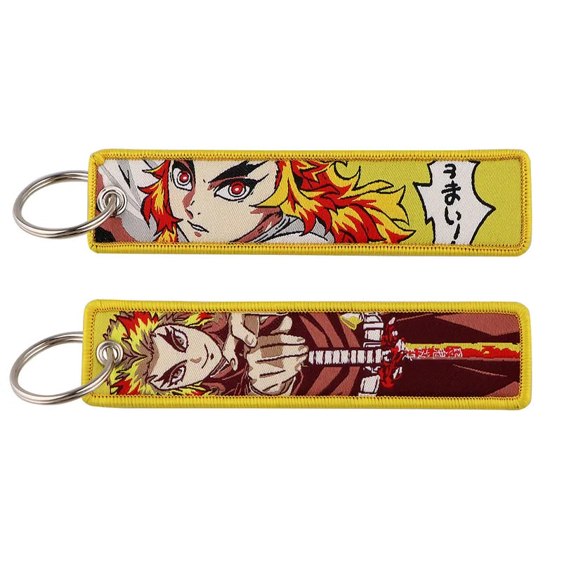 Llavero tejido Rengoku
