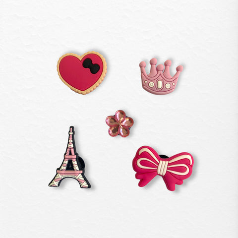 Set de 5 charms para crocs