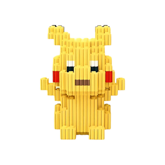 Bloques para armar Pikachu 558 pcs 9 cm