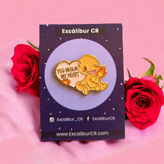 Pin Charmander "You warm my heart"