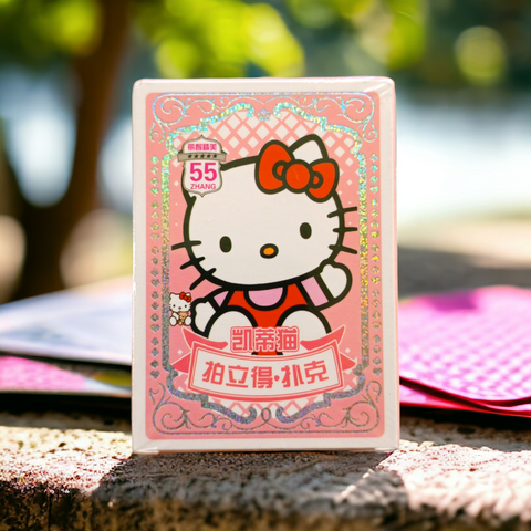 Juego de cartas naipe Hello Kitty